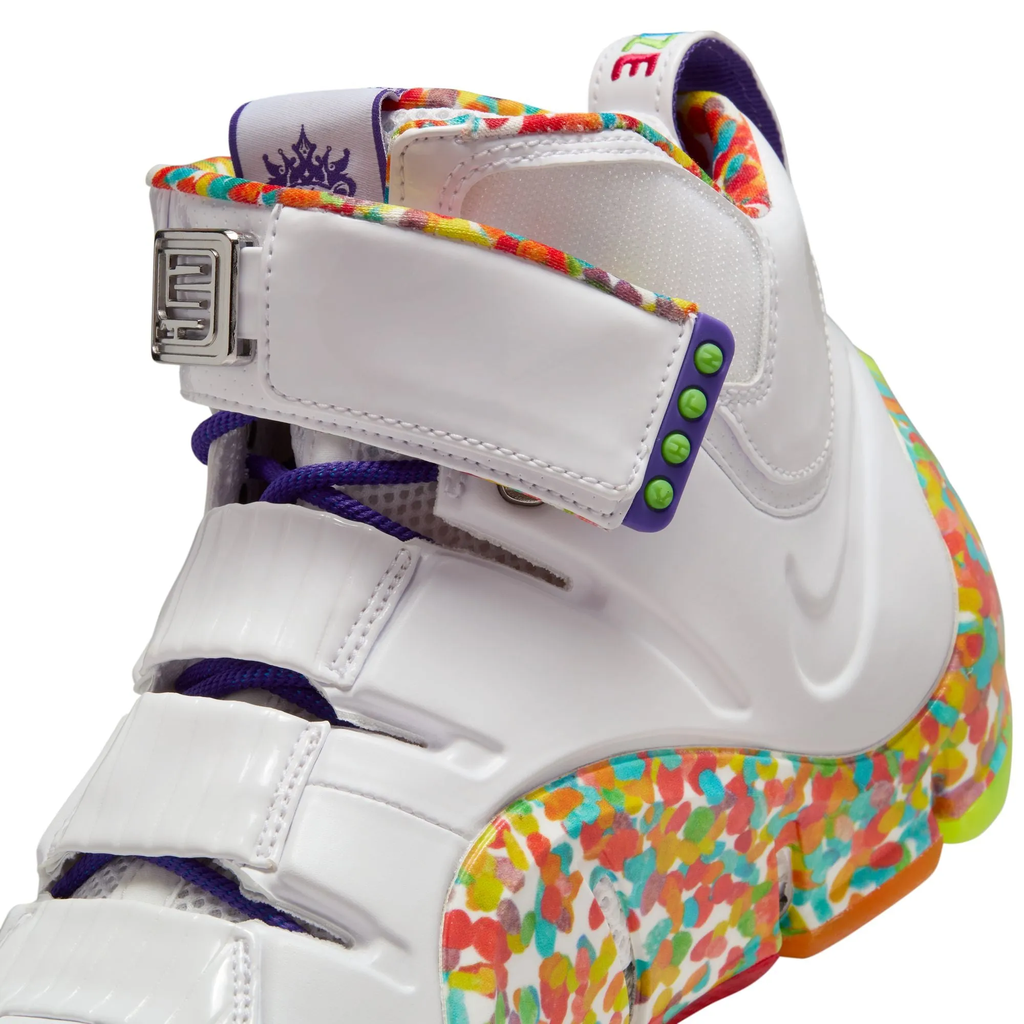 Nike Lebron IV White/True Red-Mean Green-Varsity Purple DQ9310-100