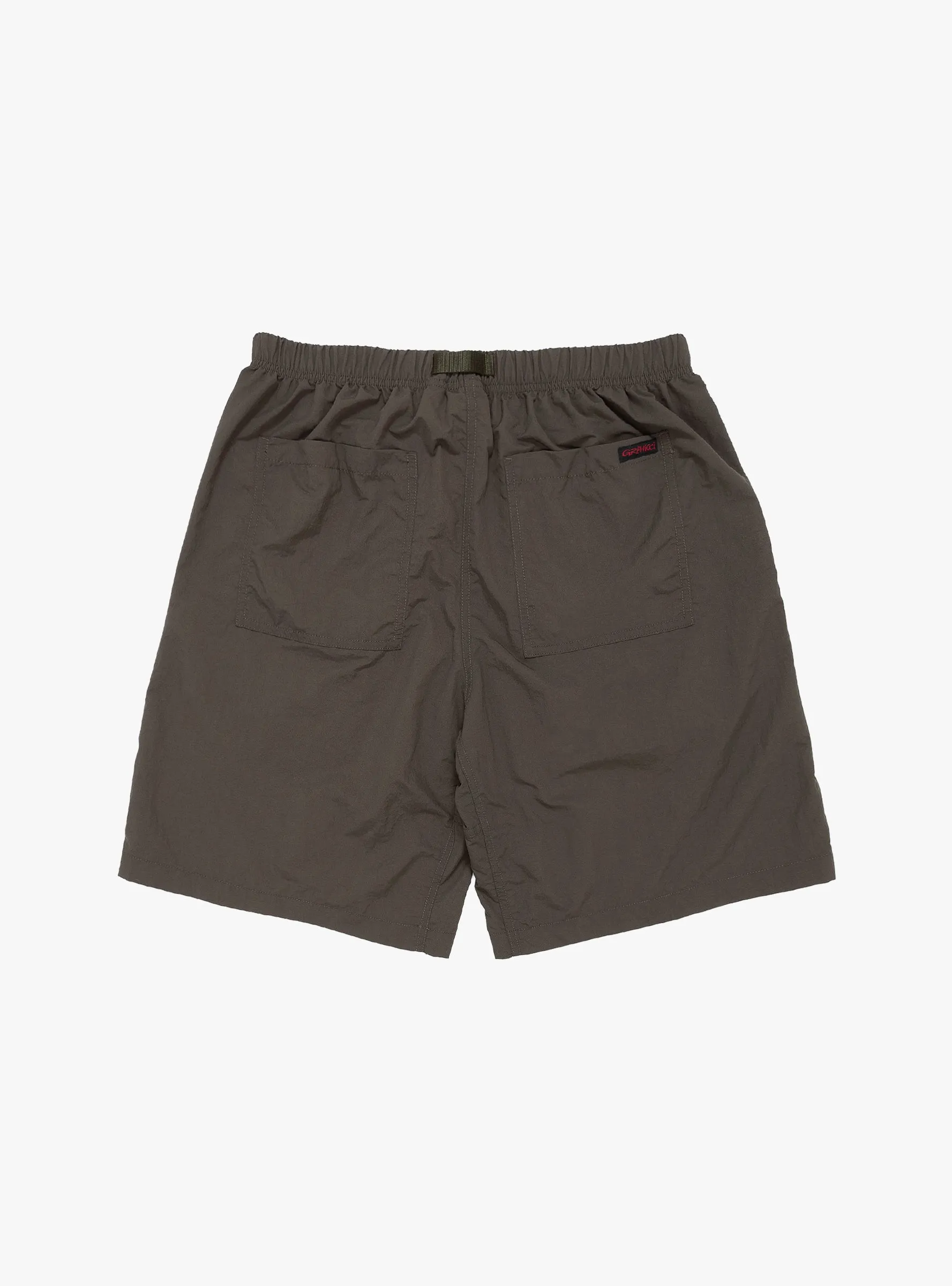 Nylon Loose Short Dark Brown