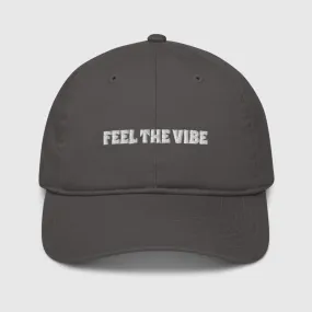 Organic baseball cap - Feel The Vibe