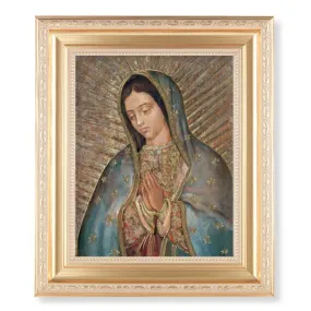 Our Lady of Guadalupe Print with Gold Frame