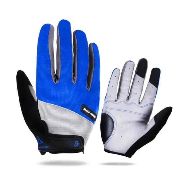 Outdoor Men's Full Finger Cycling Gloves Guantes Ciclismo Road Mountain Bike MTB Gloves Long Finger Bicycle Gloves M L XL