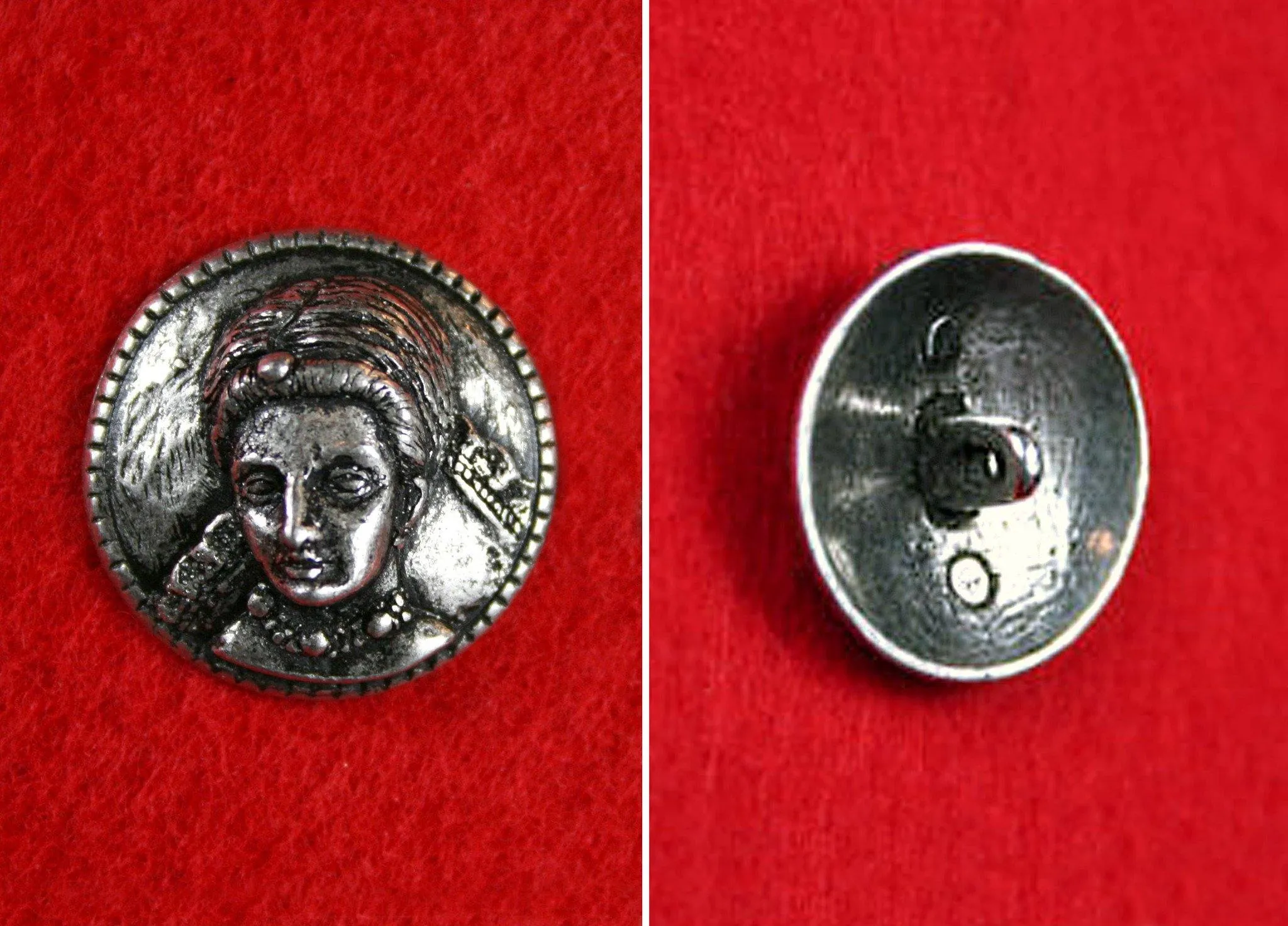 Pair of Countess Bathory Buttons