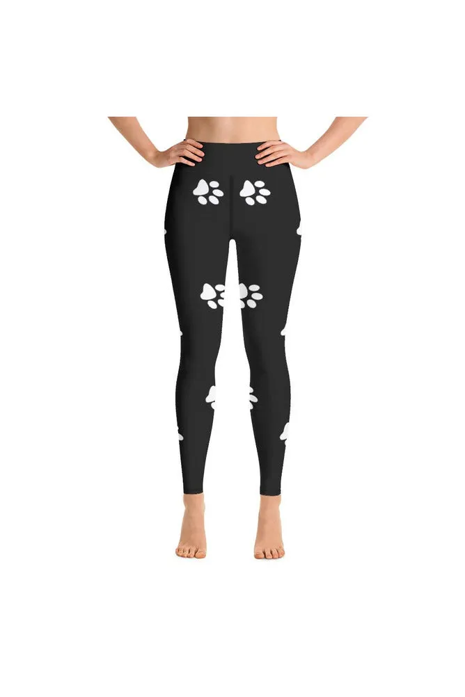 Paw Print Yoga Leggings