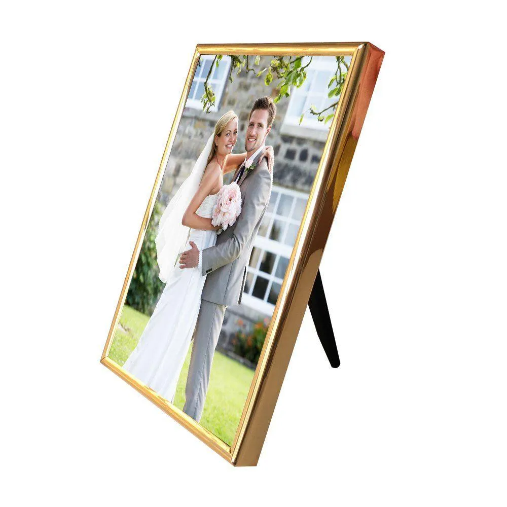 Picture Frame 6x4” Thin Edge Photo Frames Vertical or Horizontal Plain Style Picture Frames for Wall or Table Top Gift for Valentines Day