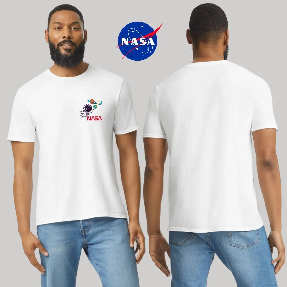 Playera Deportiva Hombre Nasa Astronauta