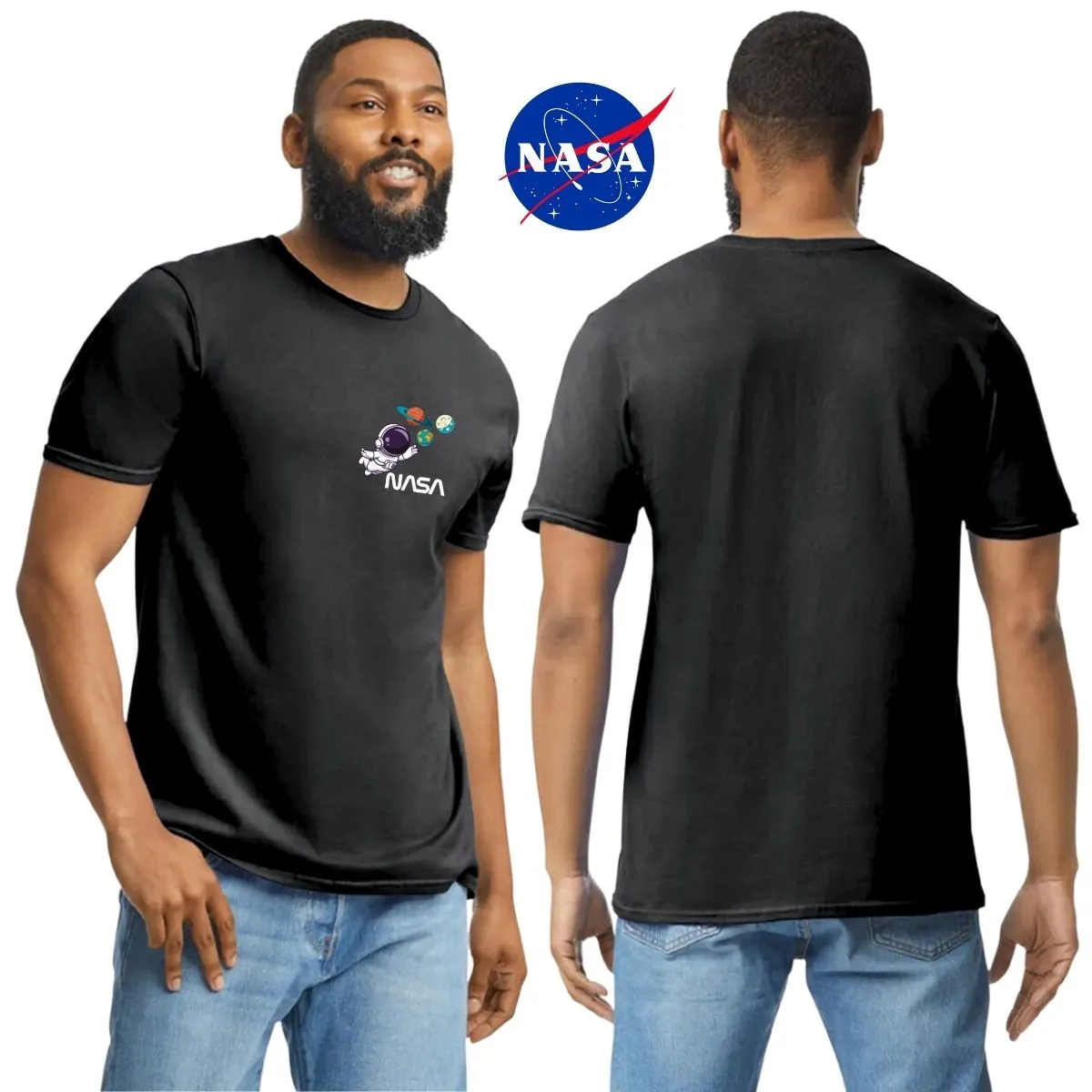 Playera Deportiva Hombre Nasa Astronauta