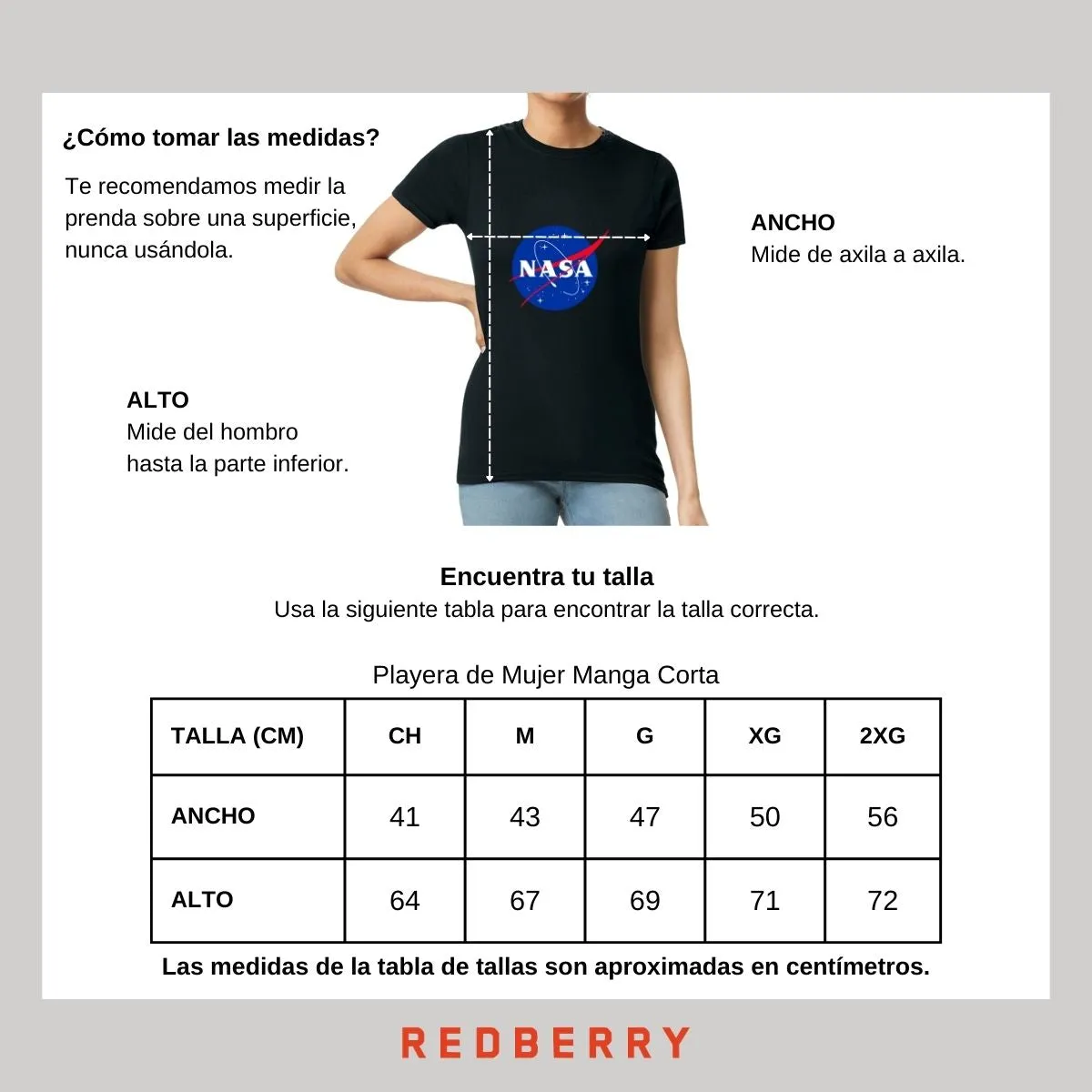 Playera Deportiva Mujer Nasa Logo