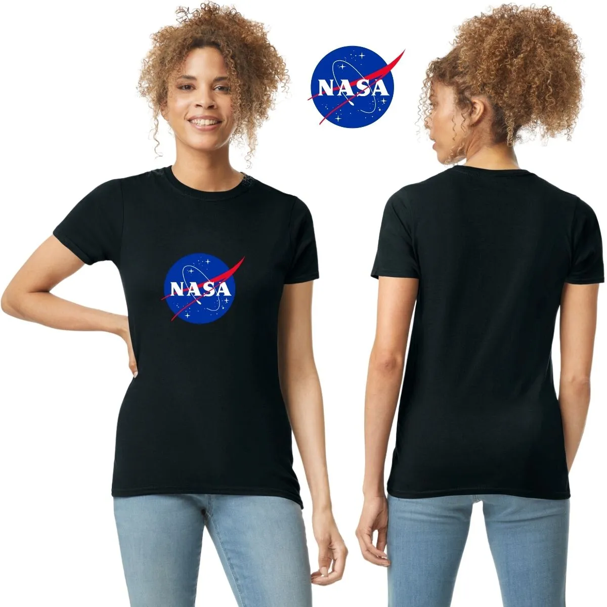 Playera Deportiva Mujer Nasa Logo