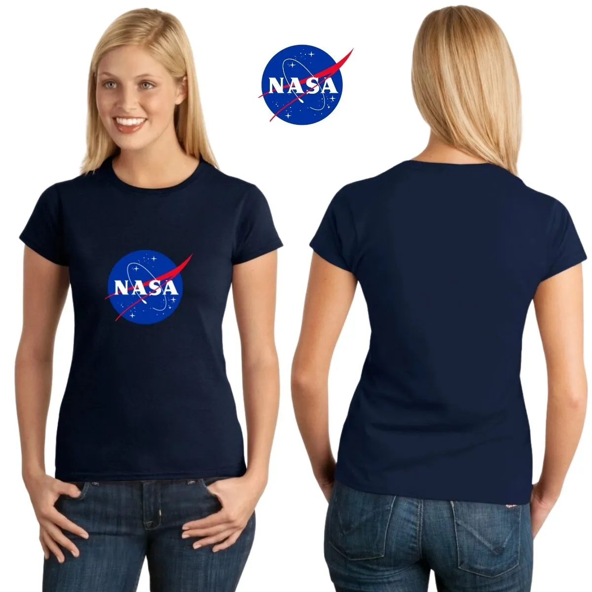 Playera Deportiva Mujer Nasa Logo