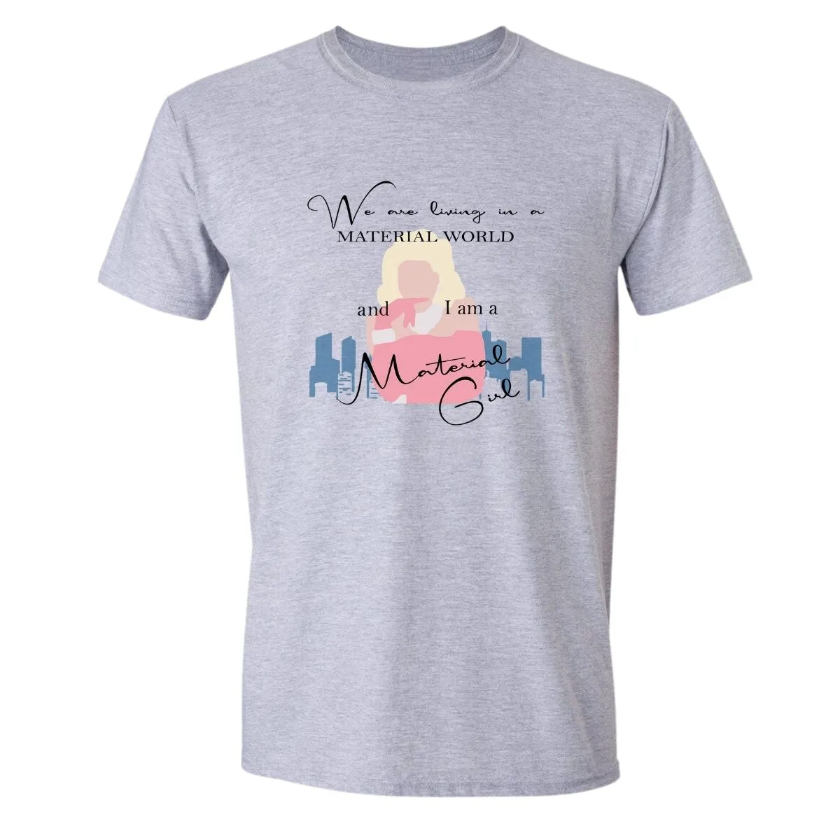 Playera Hombre Material girl