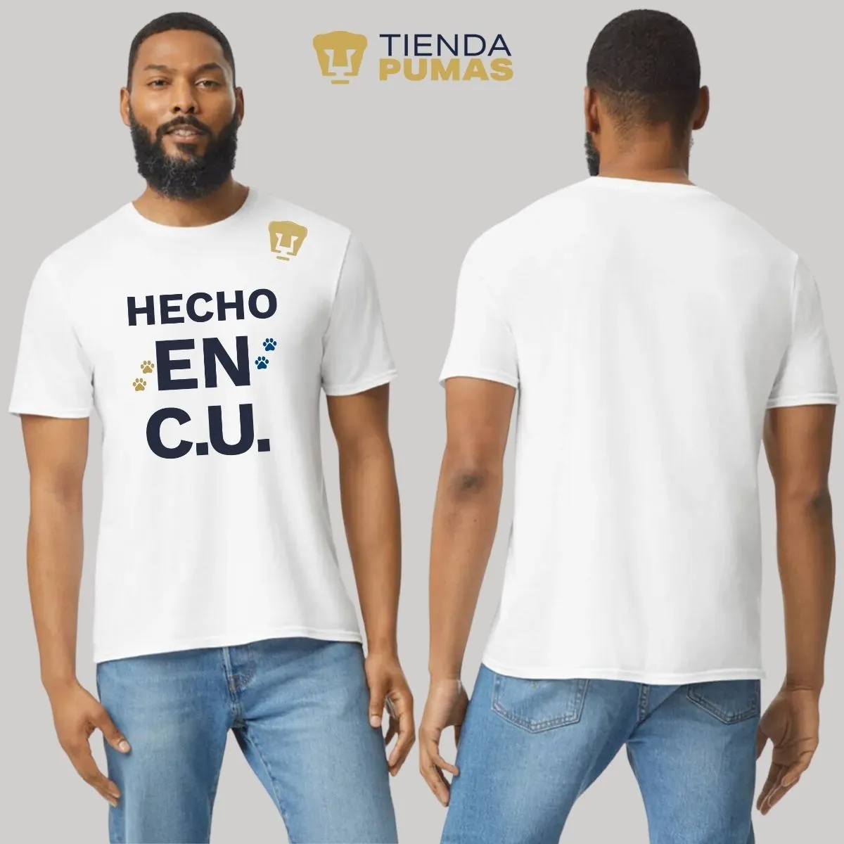 Playera Hombre Pumas UNAM Hecho en C.U.