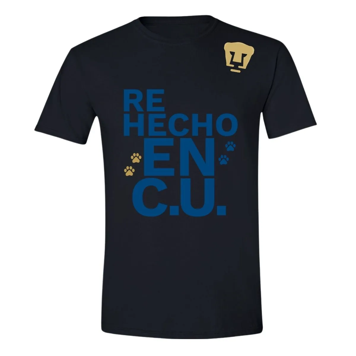 Playera Hombre Pumas UNAM Re Hecho en C.U.