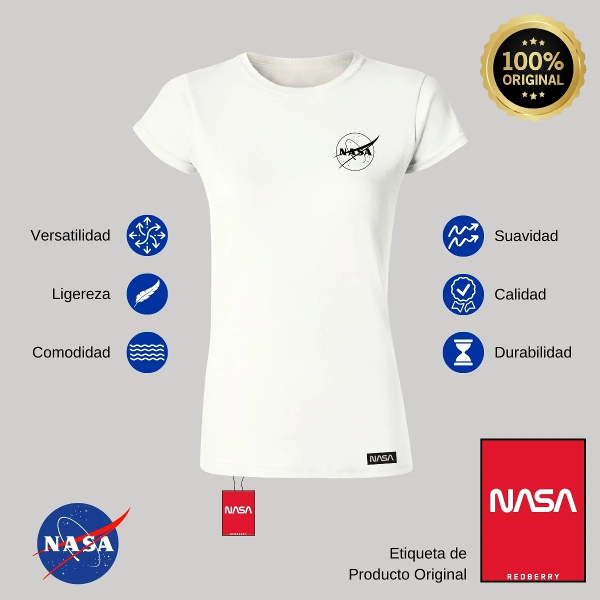 Playera Mujer Nasa Constelación