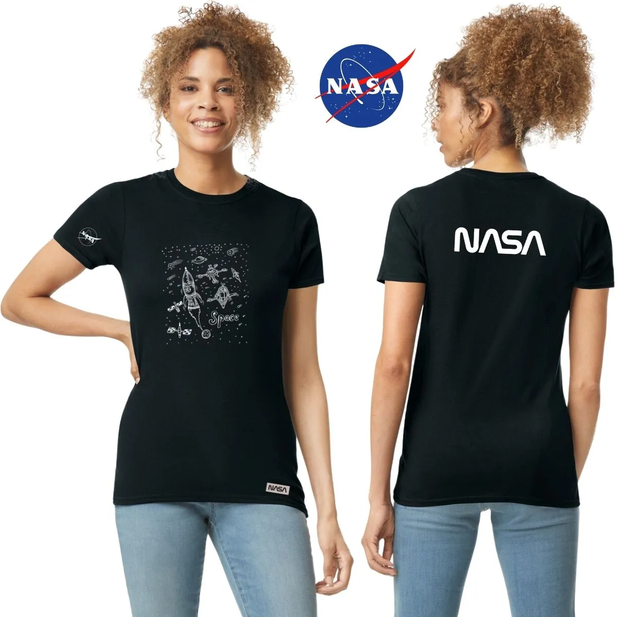 Playera Mujer Nasa Space