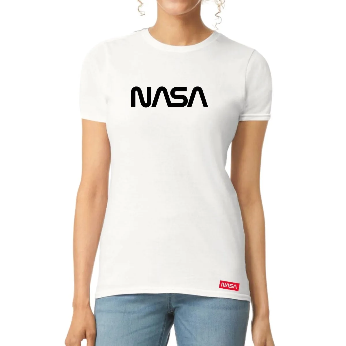 Playera Mujer Nasa Worm Mono