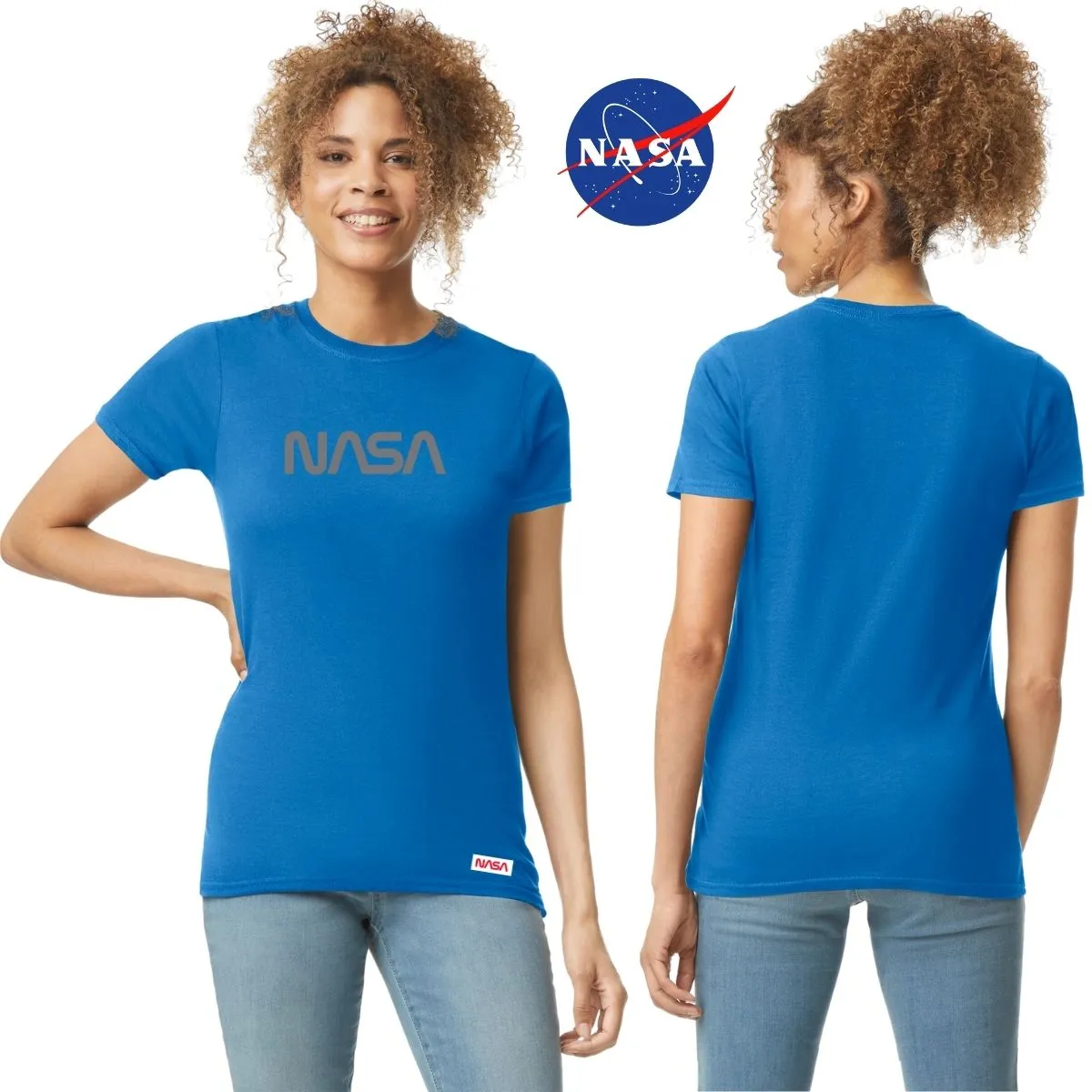 Playera Mujer Nasa Worm Mono