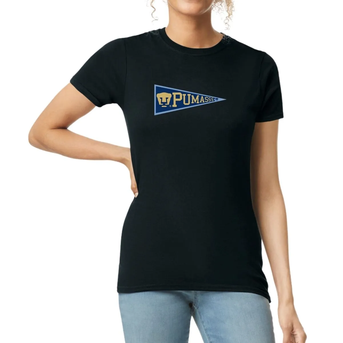 Playera Mujer Pumas UNAM Banderín