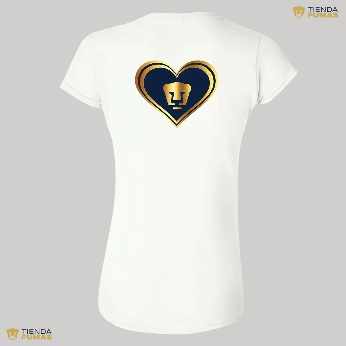 Playera Mujer Pumas UNAM Corazón Pumas