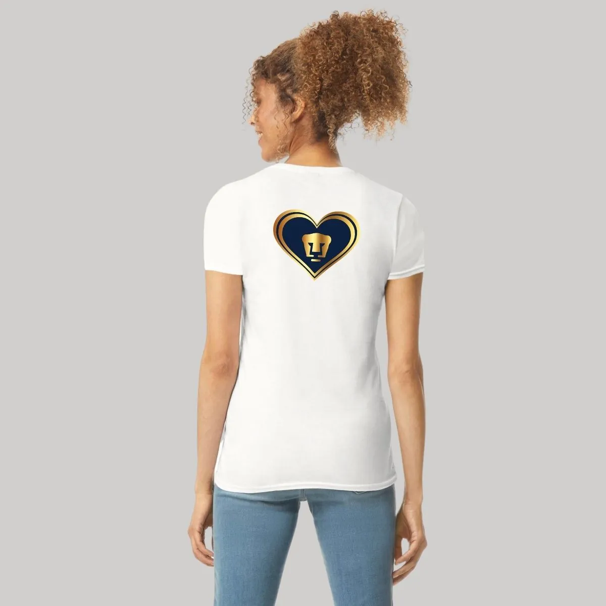 Playera Mujer Pumas UNAM Corazón Pumas