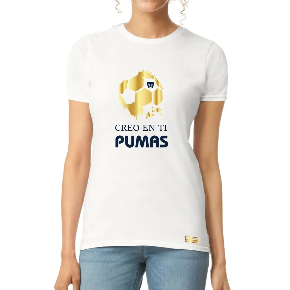 Playera Mujer Pumas UNAM Ed Limitada 2 Creo en ti