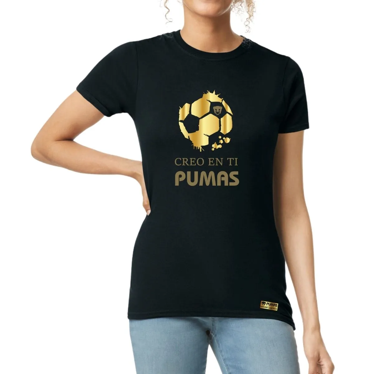 Playera Mujer Pumas UNAM Ed Limitada 2 Creo en ti