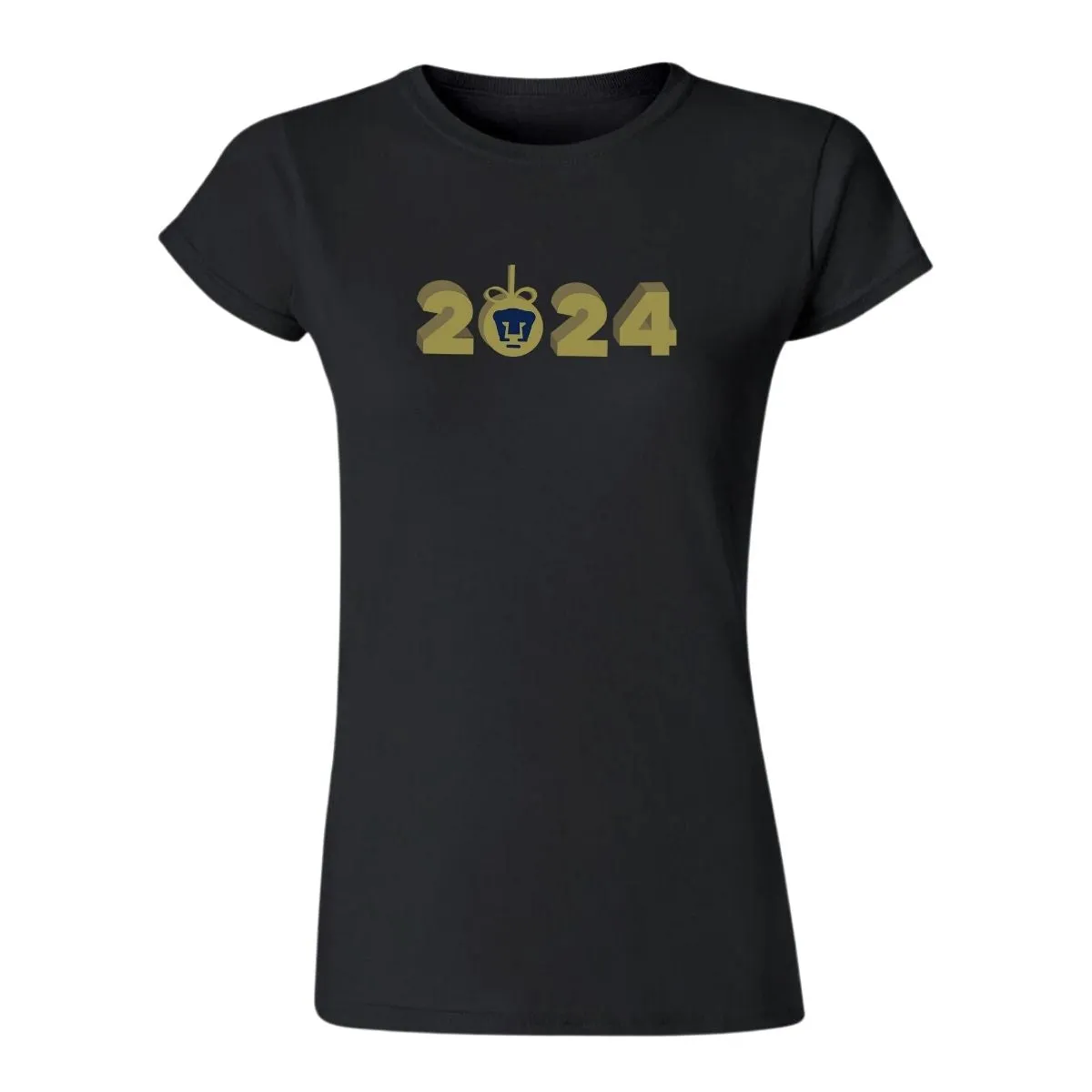 Playera Navidea Mujer Pumas UNAM Ao Nuevo