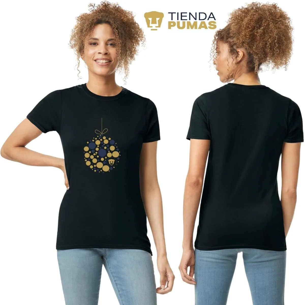 Playera Navidea Mujer Pumas UNAM Esfera