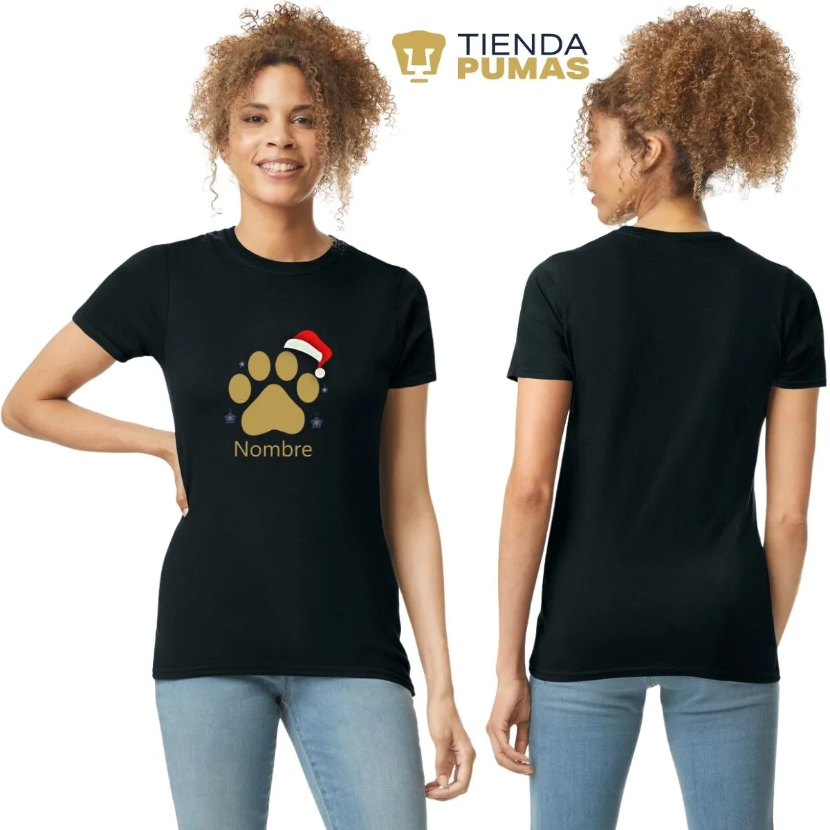 Playera Navidea Mujer Pumas UNAM Garra