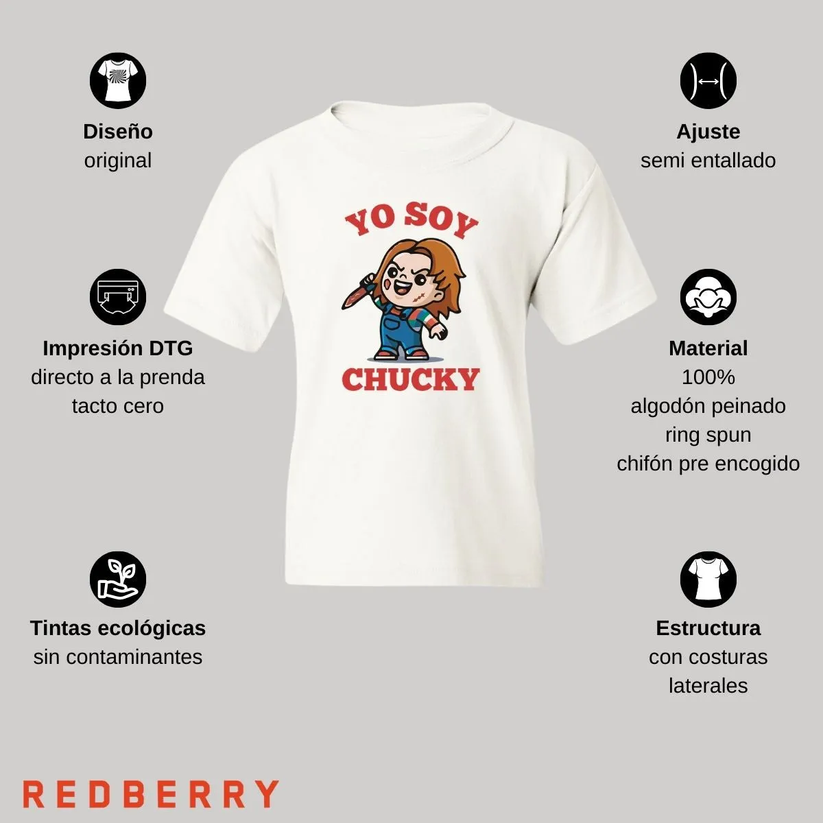 Playera Nio Soy un Chucky