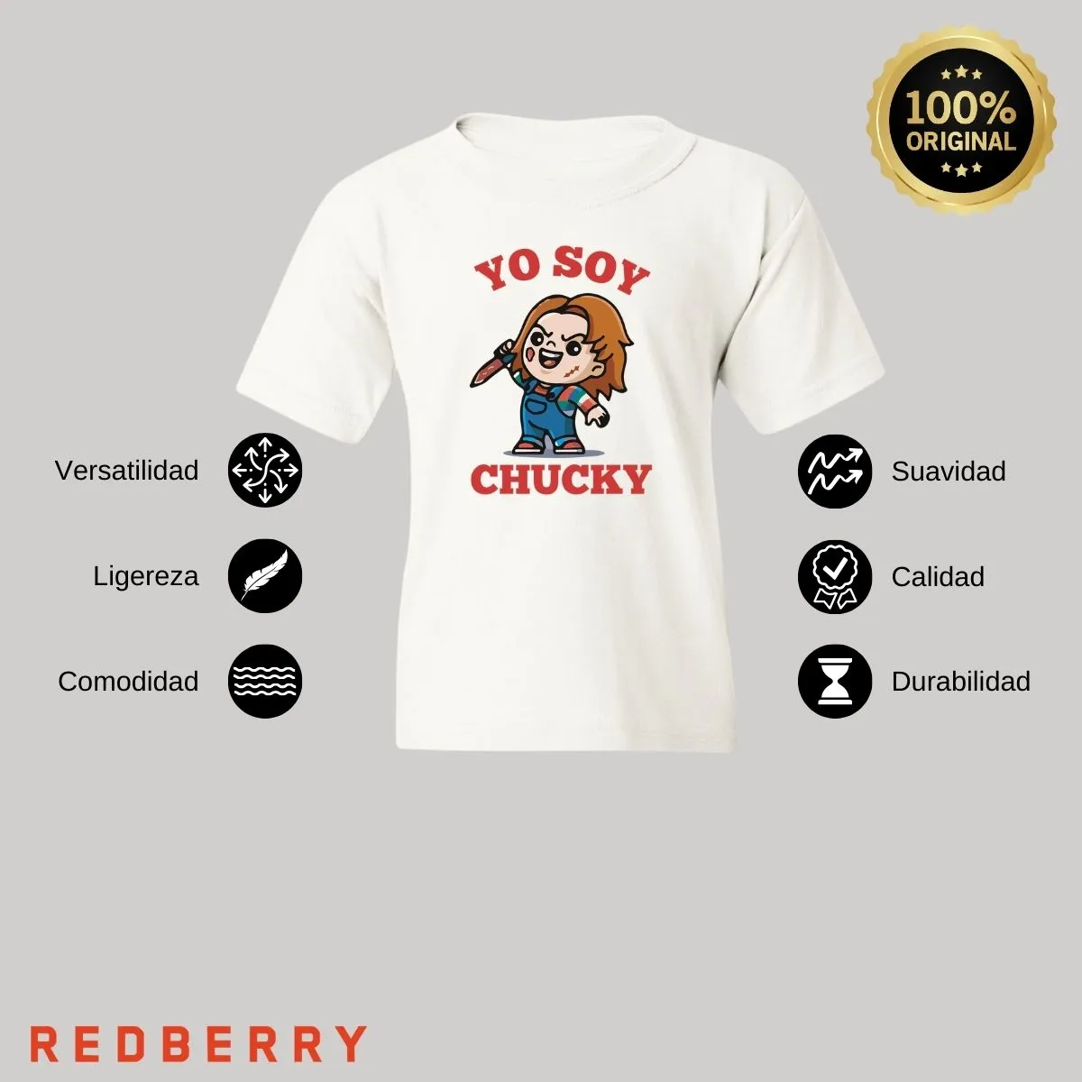 Playera Nio Soy un Chucky