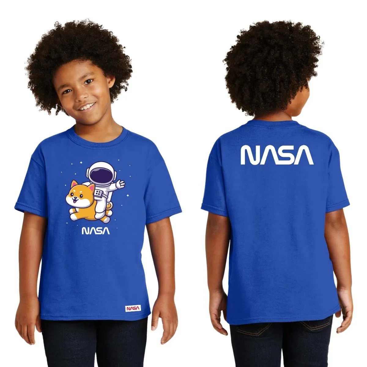 Playera Nios Nasa Perro Astronauta