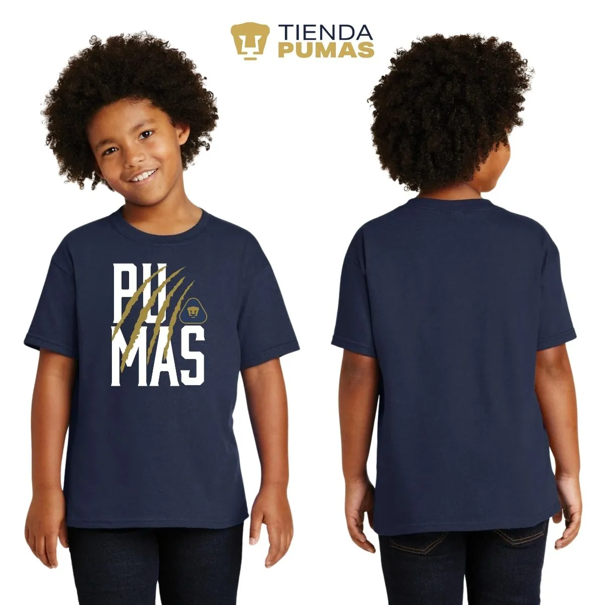 Playera Nios Pumas UNAM Garra