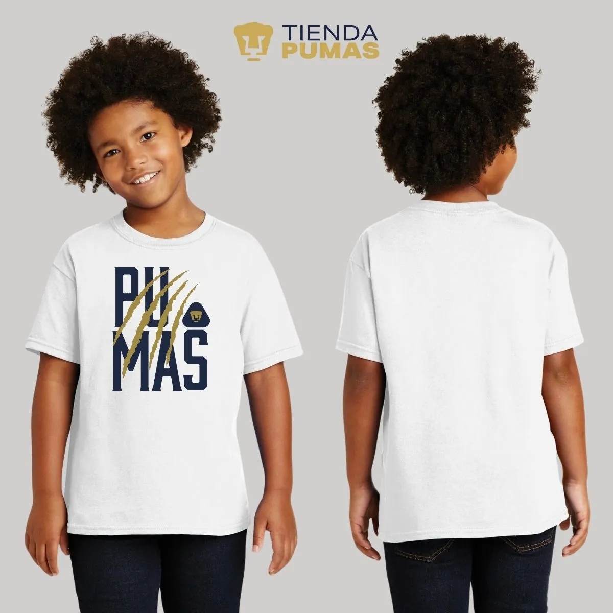 Playera Nios Pumas UNAM Garra