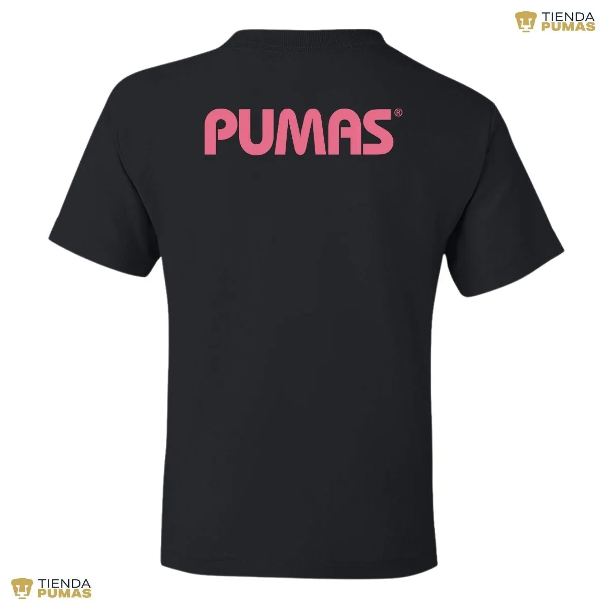 Playera Nios Pumas UNAM Logo Rosa