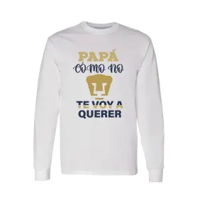 Playera Pumas Hombre Papá Cómo No Te Voy A Querer OD77421