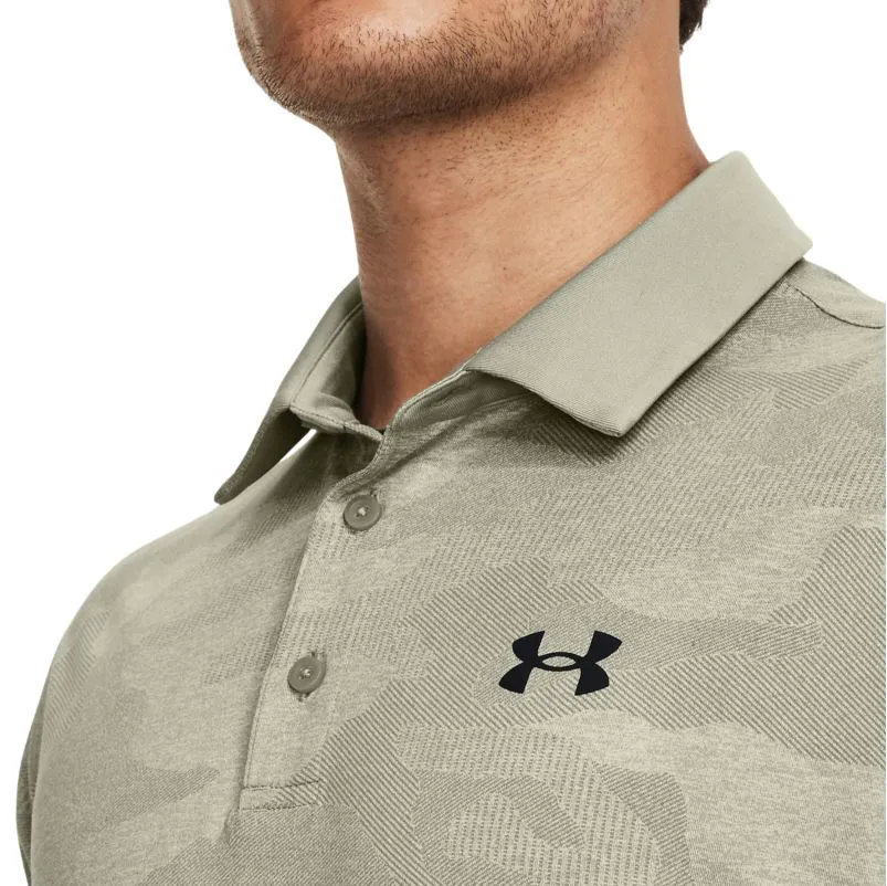 Playoff 2.0 Camo Jacquard Polo Grove Green/Olive Tint - AW23