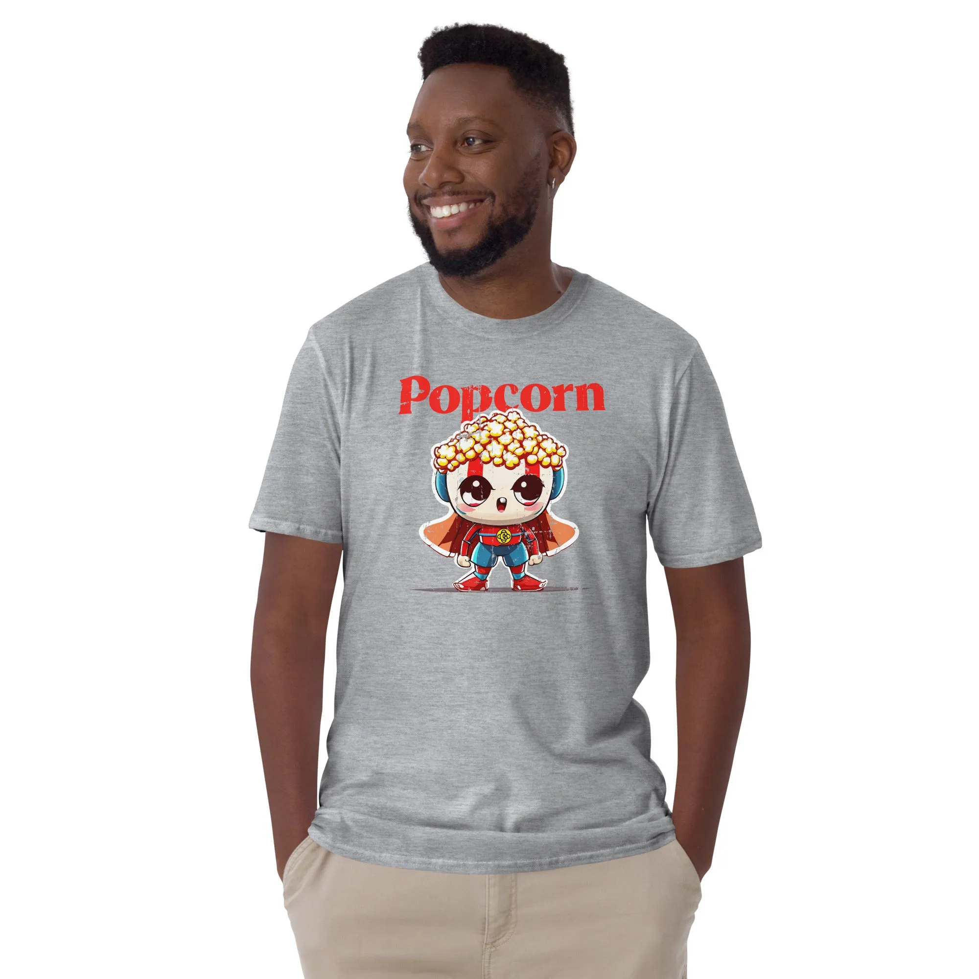 Popcorn Hero Short-Sleeve Unisex T-Shirt