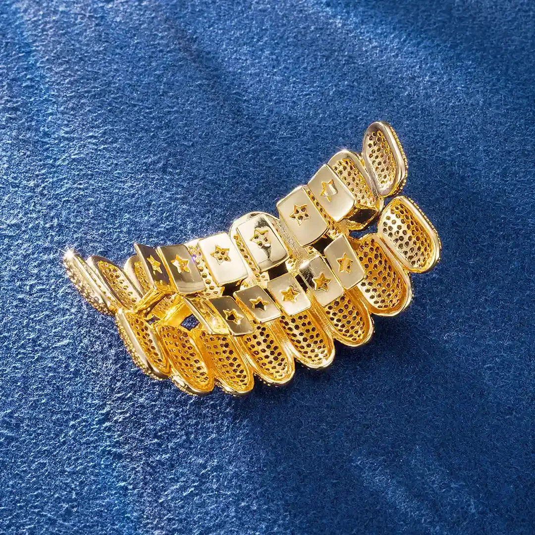 Pre-made Iced Out Grillz