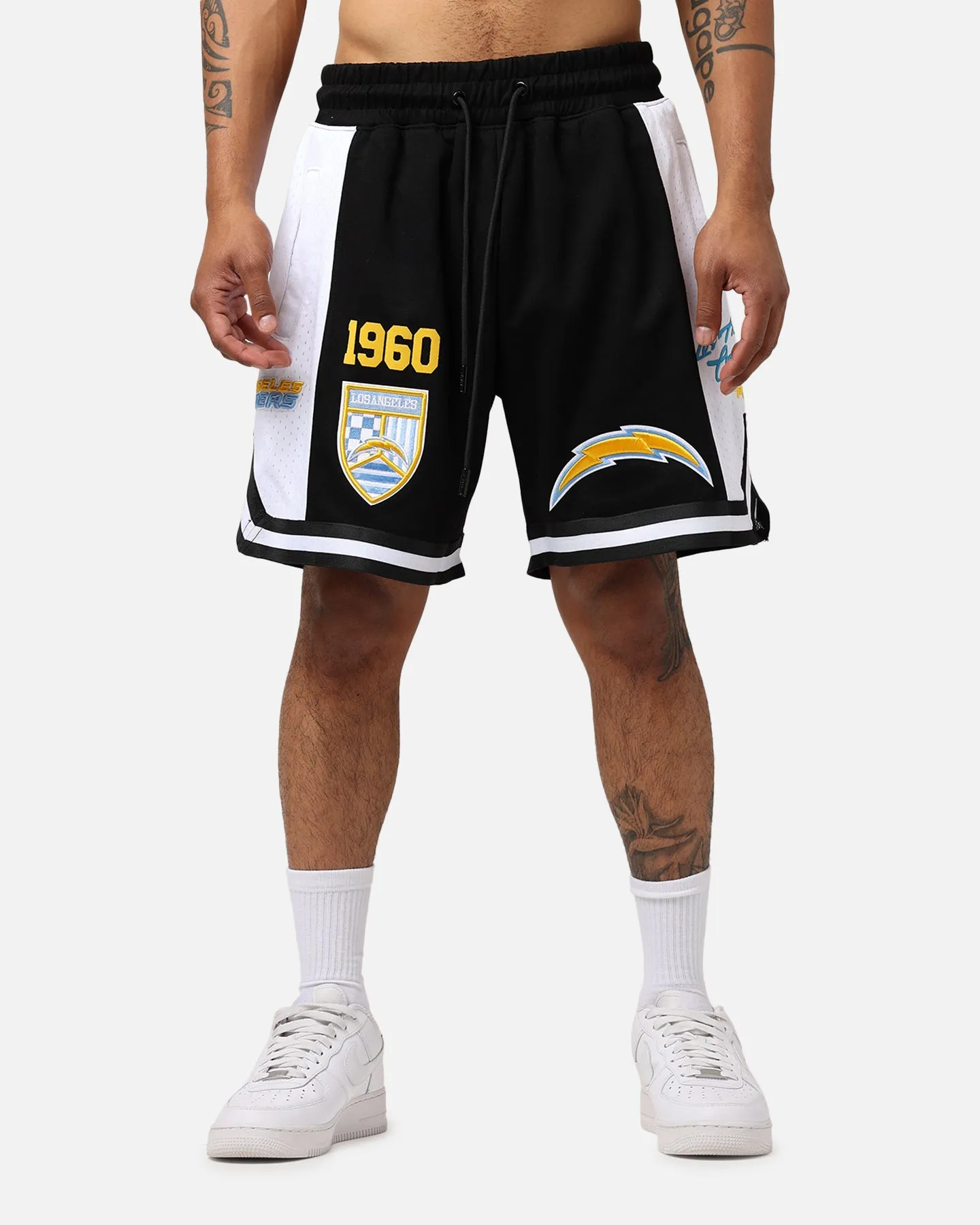 Pro Standard Los Angeles Chargers Fast Lane 2.0 Shorts Black