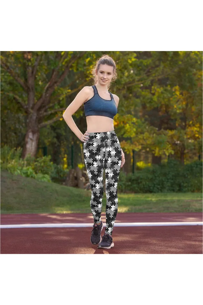 Puzzled Yoga Leggings