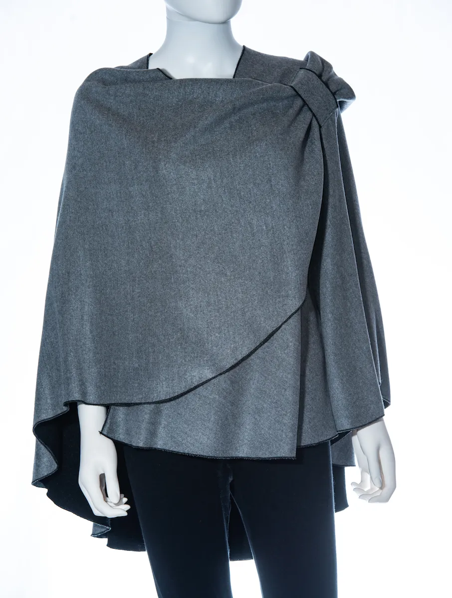 Rapti circle shawl, cashmere solid