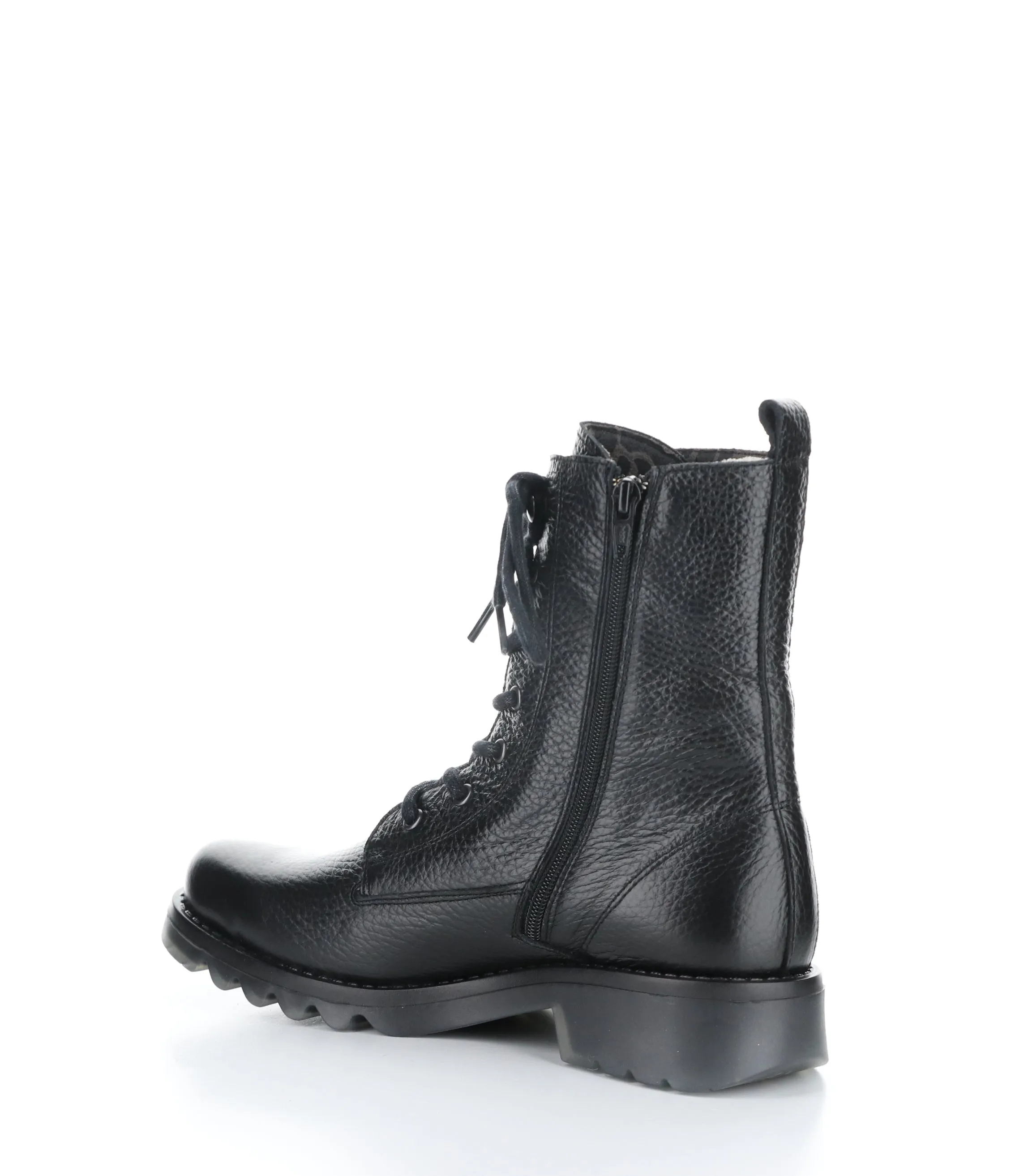 REID893FLY 003 BLACK Lace-up Boots