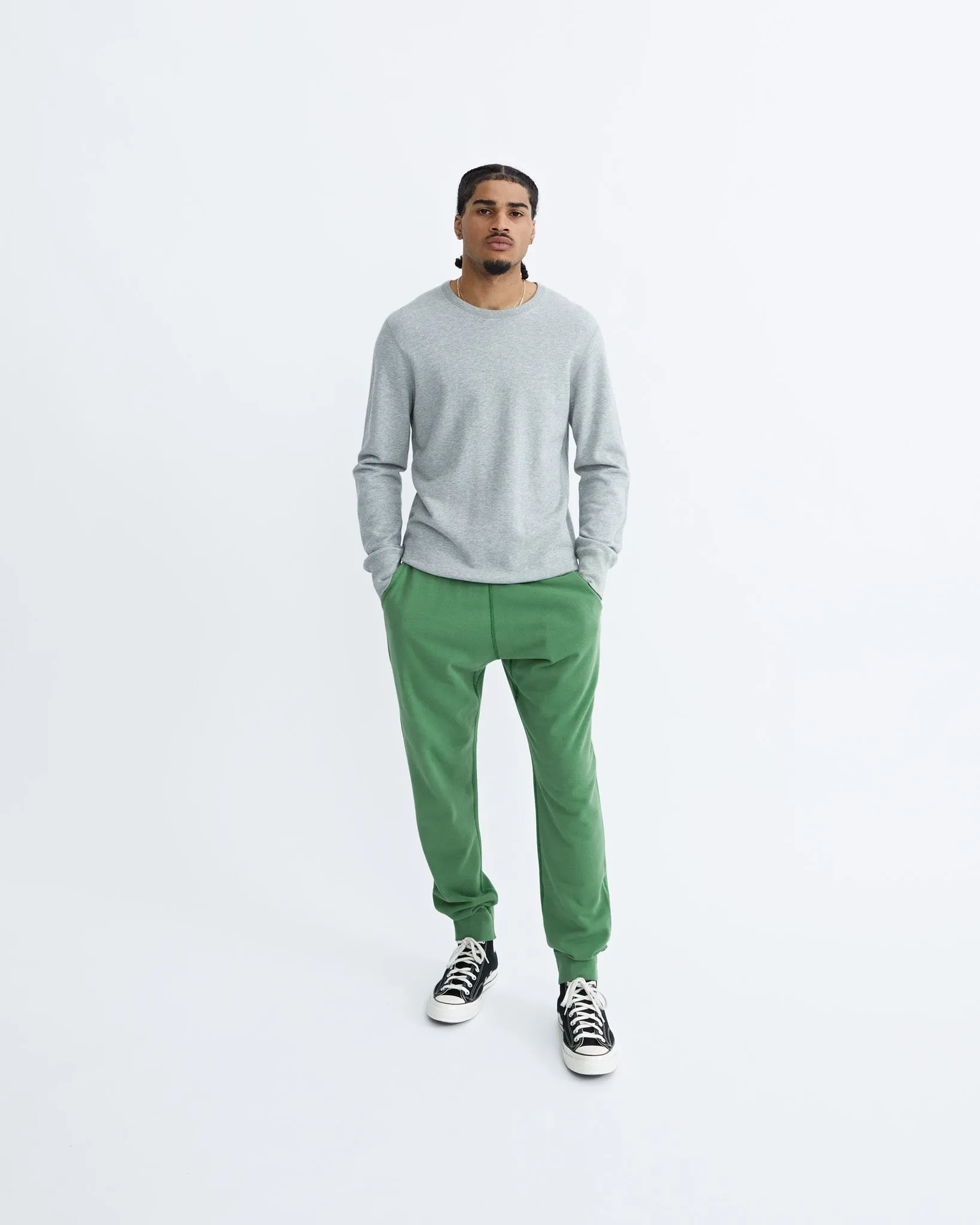 Reigning Champ - Lightweight Terry Slim Sweatpants - Jade