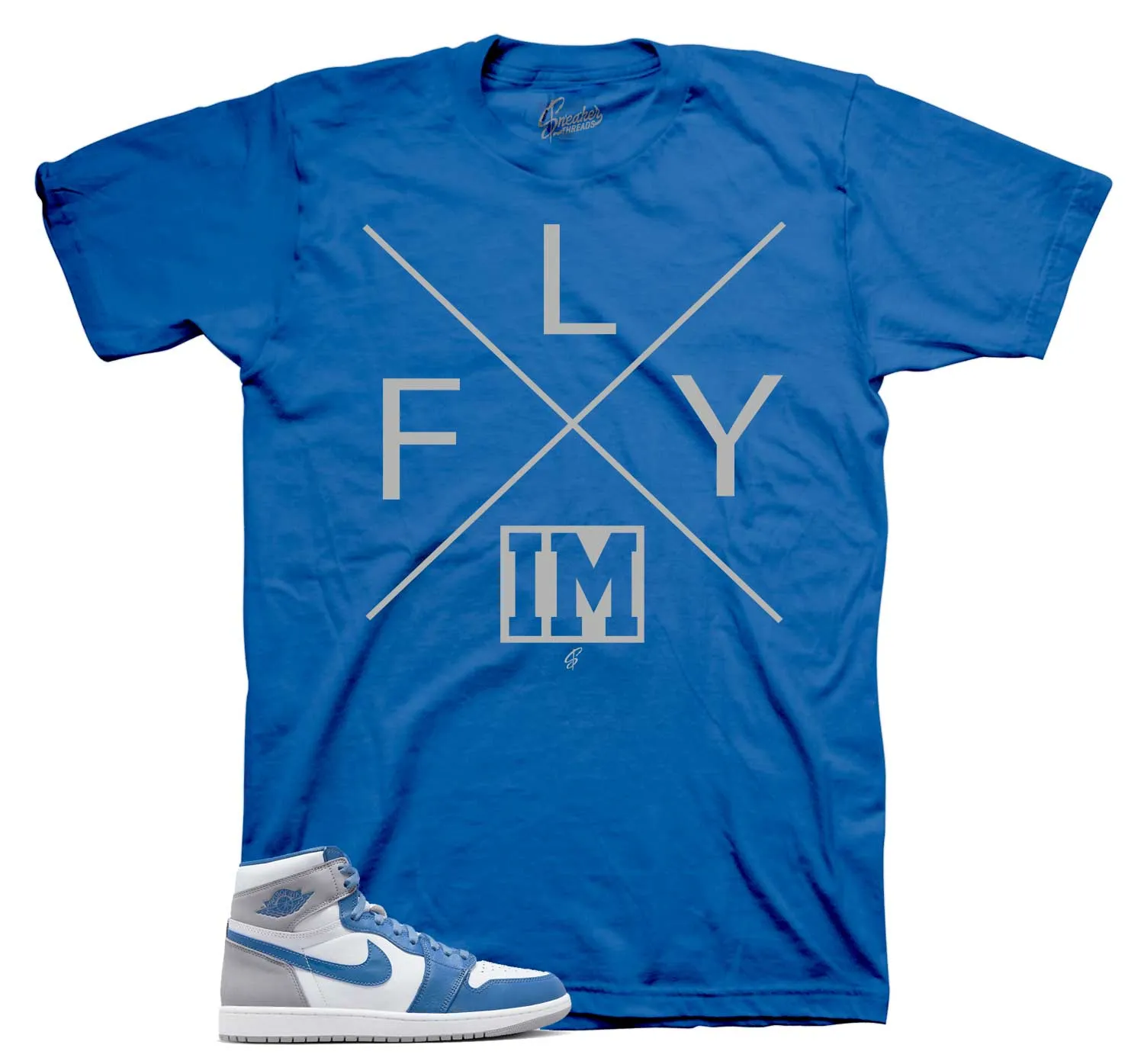 Retro 1 True Blue I'm Fly Shirt