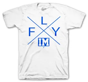 Retro 5 Stealth Shirt - Fly - White