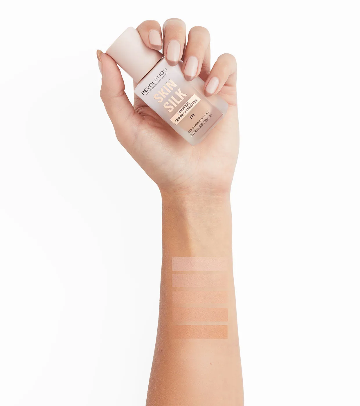 Revolution - Base de maquillaje Skin Silk Serum Foundation - F12.5