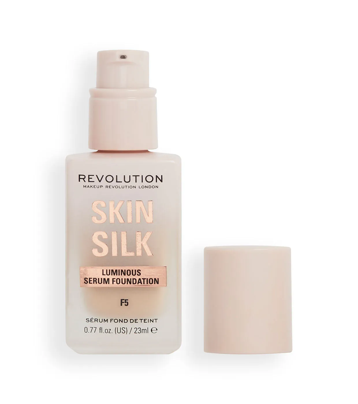 Revolution - Base de maquillaje Skin Silk Serum Foundation - F5