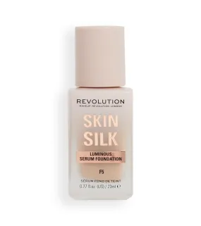 Revolution - Base de maquillaje Skin Silk Serum Foundation - F5