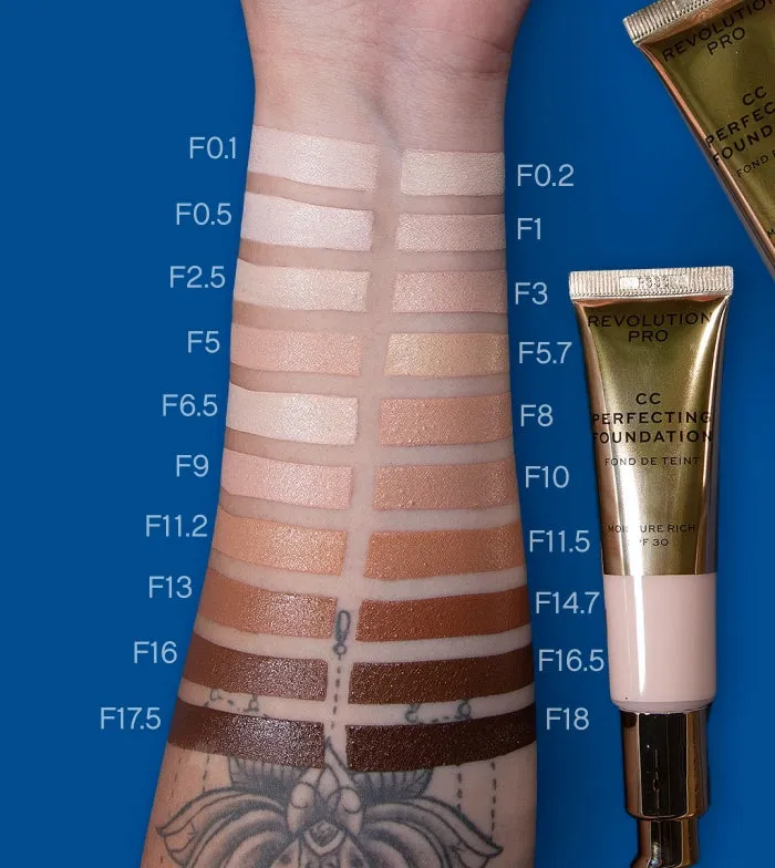 Revolution Pro - CC Cream Perfecting Foundation SPF 30 - F5.7