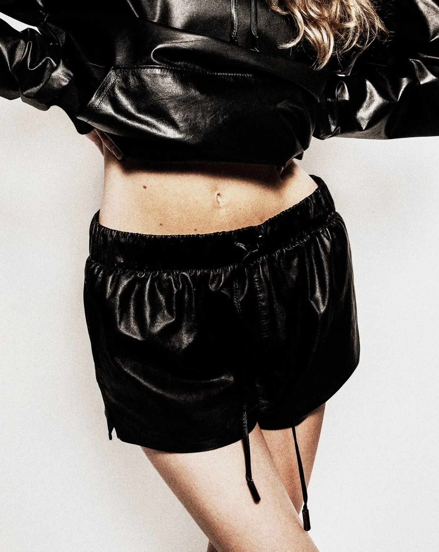 Rex Shorts in Plongé Leather